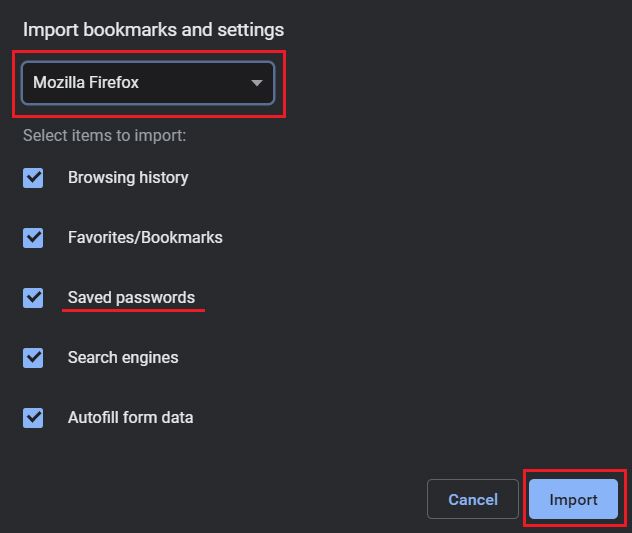 How to Import Passwords to Google Chrome