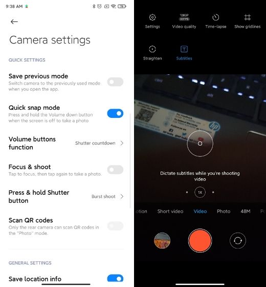 12. Snap Mode and Camera Enhancements