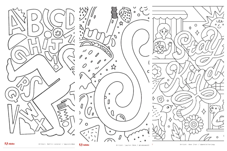 Adobe Coloring Book