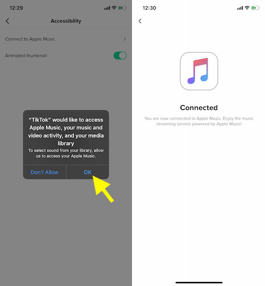 Allow-TikTok-to-access-your-Apple-Music