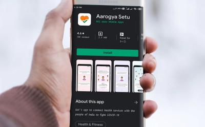 Arogya Setu smartmockups website