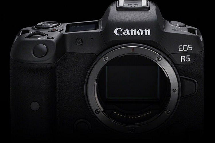 Canon EOS R5 website