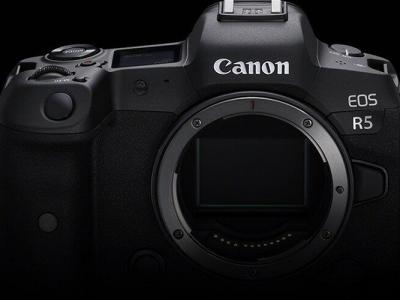 Canon EOS R5 website