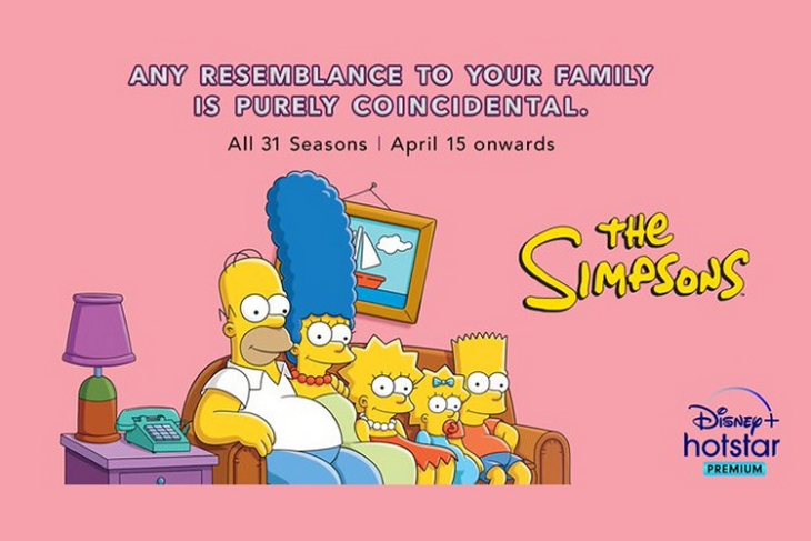 Disney+ Hotstar to start streaming Simpsons from April 15