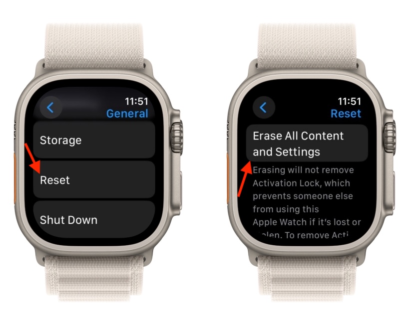 Erase All Content and Settings on Apple Watch