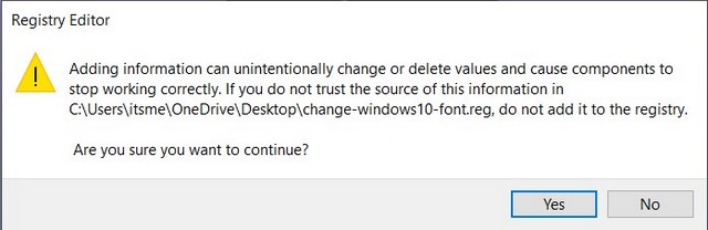 How to Change System Font in Windows 10 | Beebom