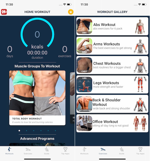 Best Workout Apps For At-Home Fitness Routine