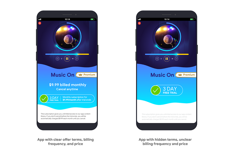 Google Updates Play Store Policies to Put an End to Deceptive Subscription Offers