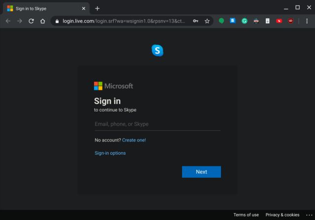 skype for google chromebook