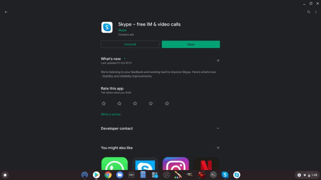 how to install skype plugin on chromebook