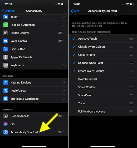 iphone keyboard shortcuts list