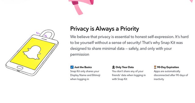 Snapchat privacy