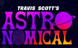 Travis Scott Astronomical Fortnite website