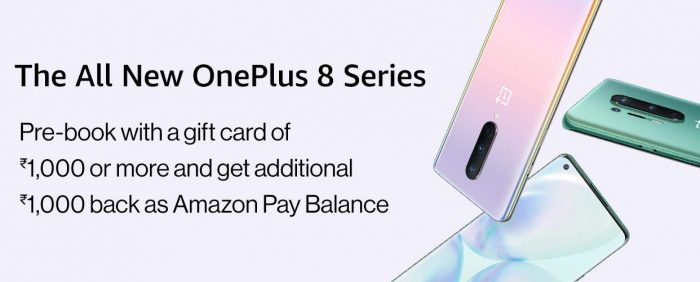 oneplus 8 amazon india pre-order