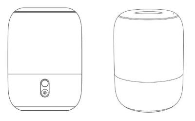 Xiaomi smart speaker with HomePod design