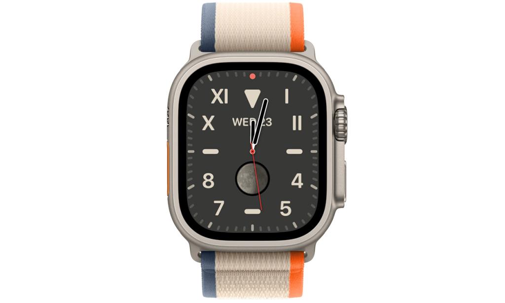 The California watch face on Apple Watch