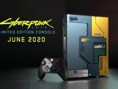 cyberpunk 2077 xbox one x unveiled