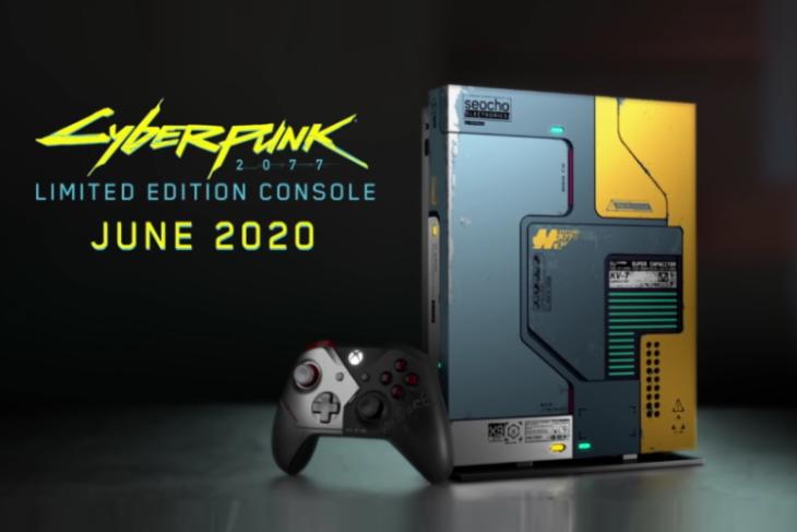 cyberpunk 2077 xbox one x unveiled