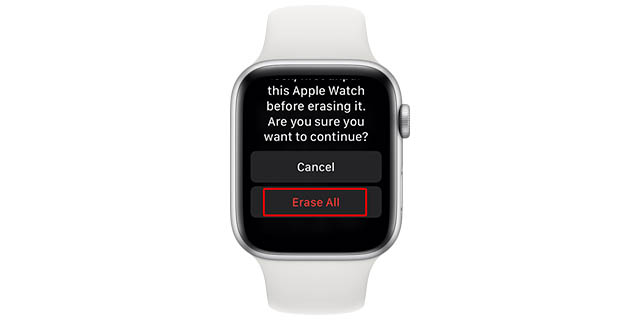 How to Reset and Unpair Apple Watch