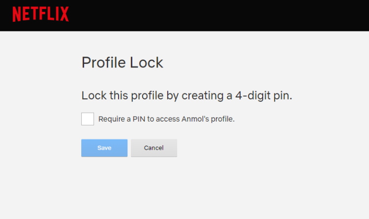 كيفية قفل ملف تعريف Netflix الخاص بك باستخدام رمز PIN