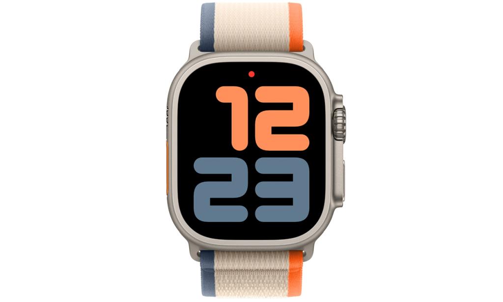 Numerals Duo Apple Watch face