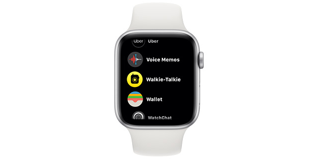 Mode talkie walkie online apple watch