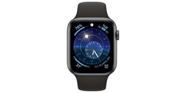 Solar apple watch face hot sale