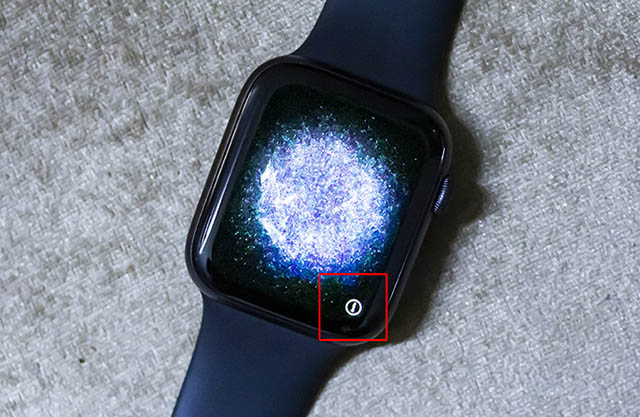 I icon on 2025 apple watch 3