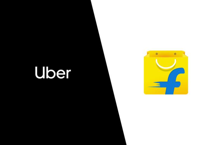 uber flipkart partner grocery delivery