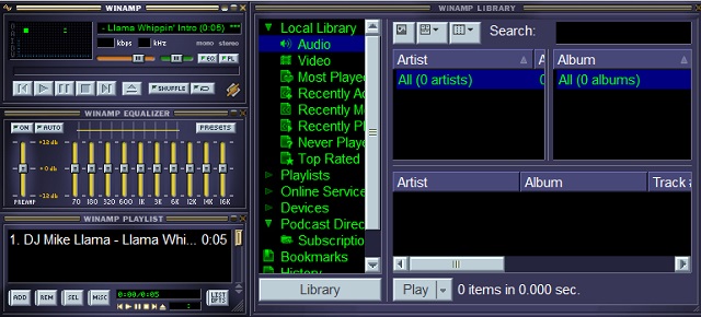 2. Winamp by Radionomy