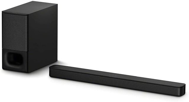 2. Sony HT-S350 Soundbar with Wireless Subwoofer