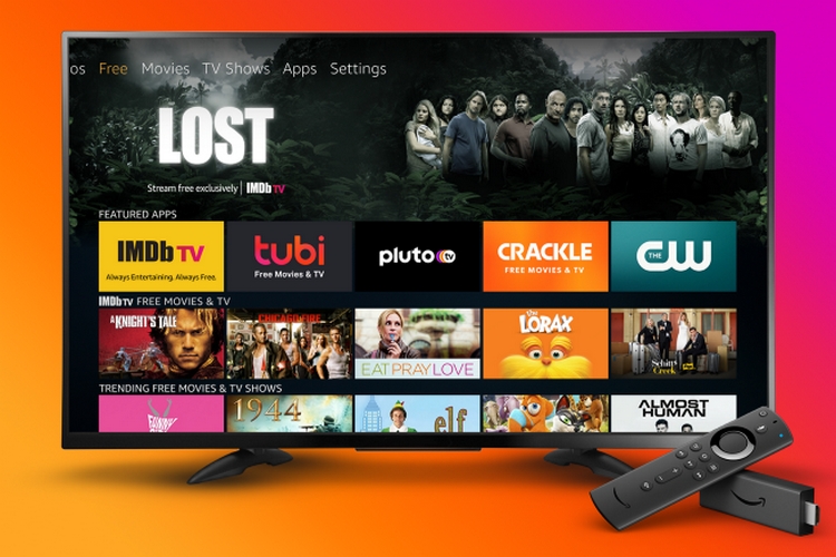 Amazon Fire TV Gets a New 'Free' Tab