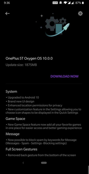 OnePlus 5, 5T Getting Stable Android 10 Updates With OxygenOS 10