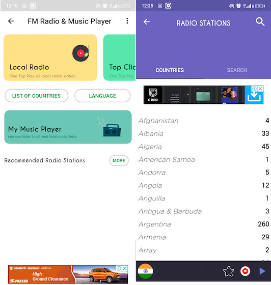 FM Radio & Music Player 