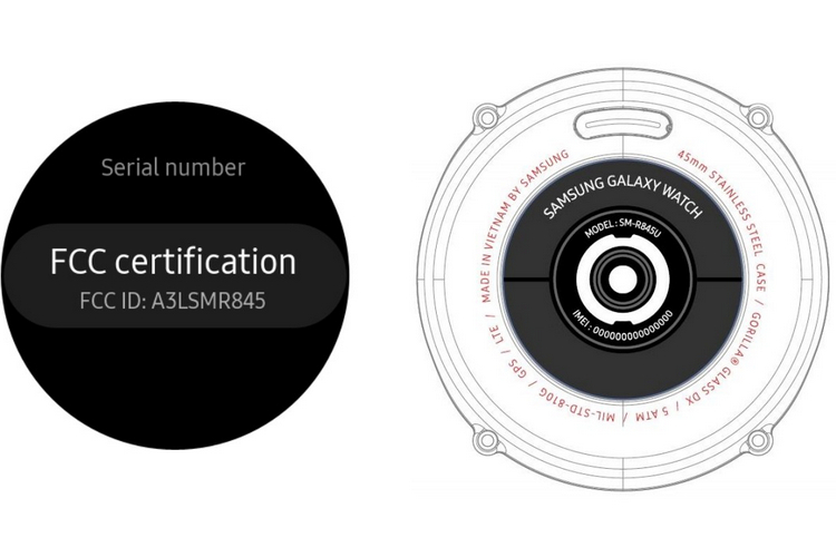 Galaxy Watch Active certification website