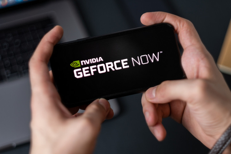 GeForce Now logo shutterstock website