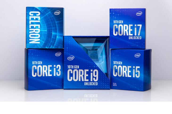 In April 2020, Intel announces new desktop processors as part of