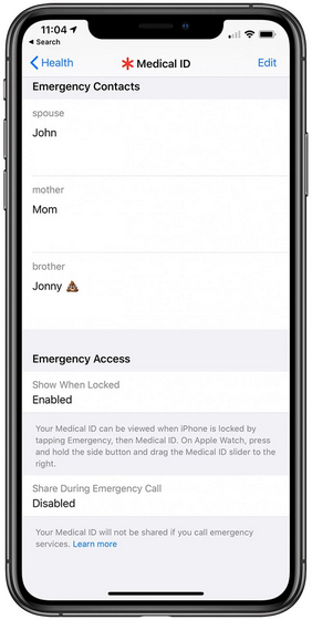 iOS 13.5 Can Automatically Share Medical Info During Emergencies