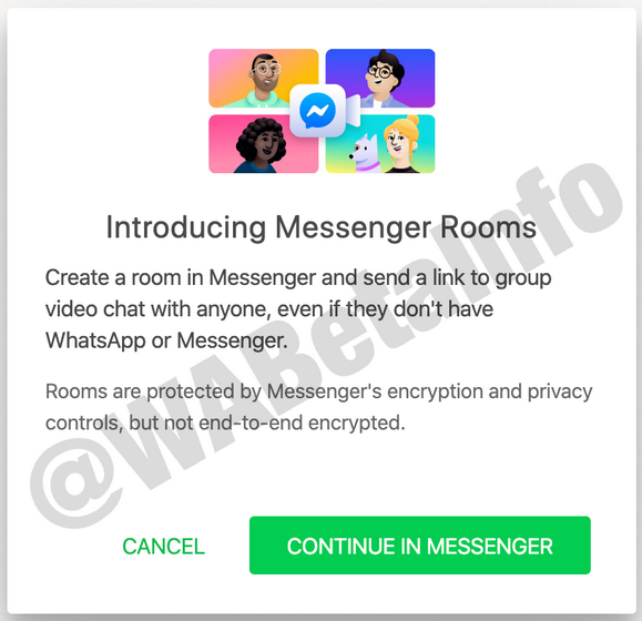 WhatsApp Gains Messenger Rooms Integration with Latest Android Beta Update