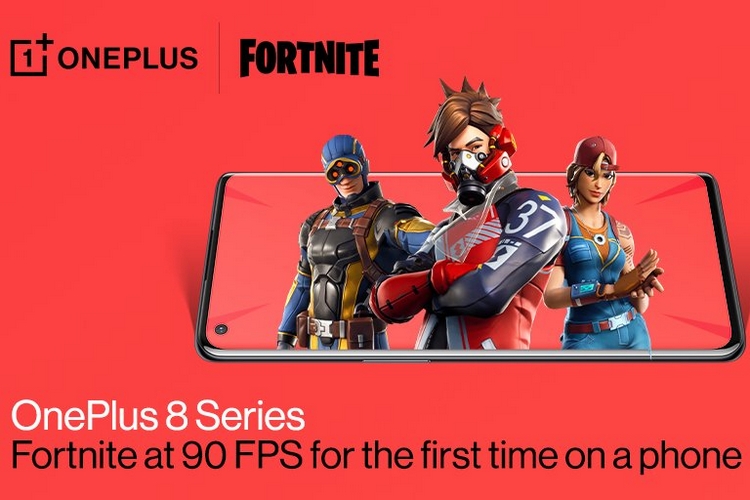 OnePlus 8 Series Now Support Fortnite at 90 FPS