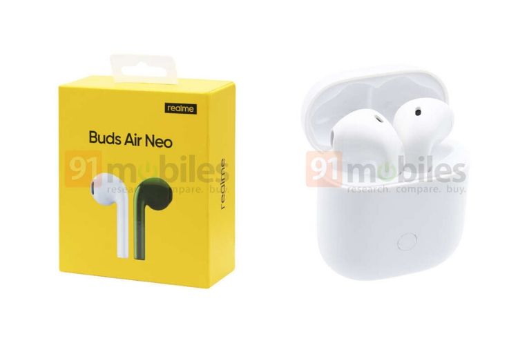 Realme Buds Air Neo Design and Specs Leaked Ahead of Expected May