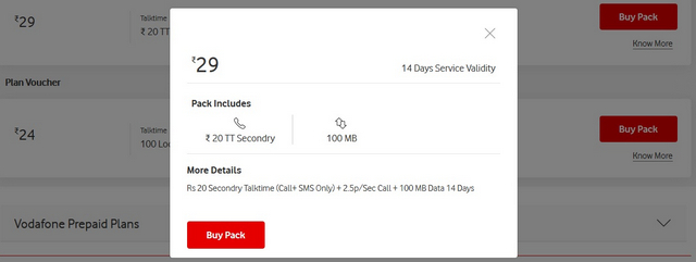 Vodafone Idea Launches Rs 29 Combo Plan With 14-Day Validity