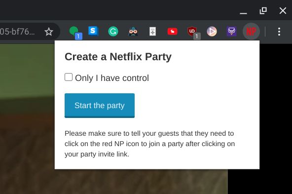 Netflix Party Watch Movies Together with Friends Online