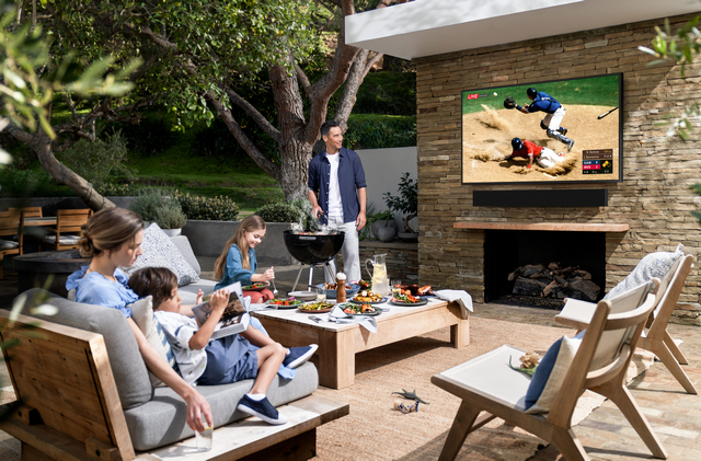 Samsung Launches Weatherproof ‘The Terrace’ TV and Soundbar for Outdoors Spaces