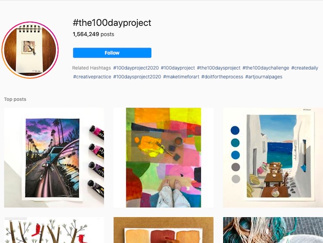 #the100dayproject