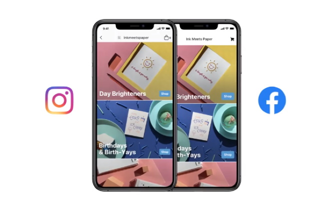 facebook shops on instagram