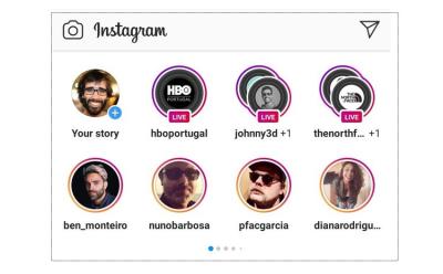 instagram stories two-row test