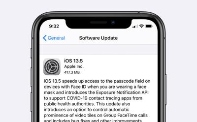 ios 13.5 update rolling out