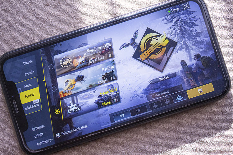 pubg mobile arctic mode