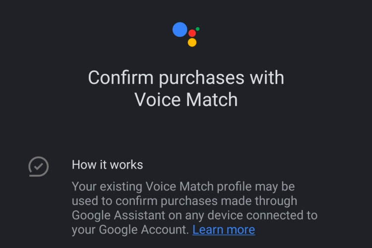 Google Assistant سيتيح لك قريبًا إجراء الدفعات بصوتك فقط 16